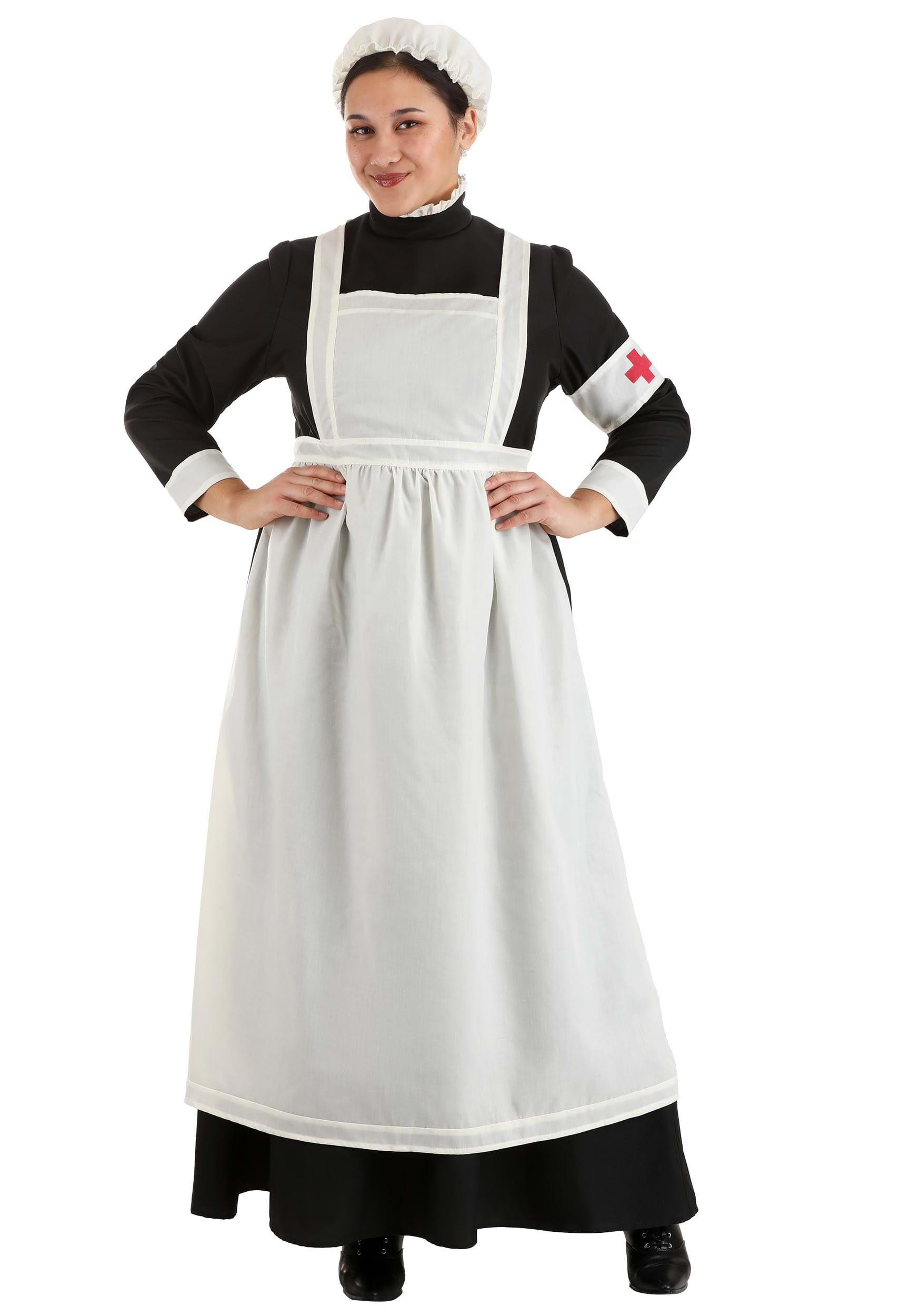 Image of Plus Size Women's Florence Nightingale Costume ID FUN0475PL-3X