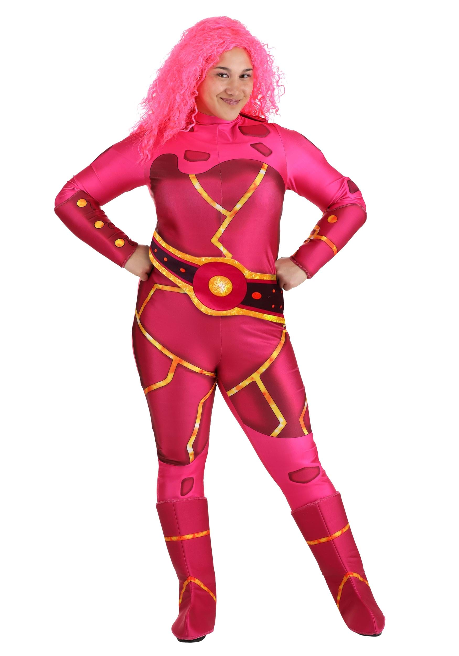 Image of Plus Size Women's Lava Girl Costume ID FUN6691PL-2X
