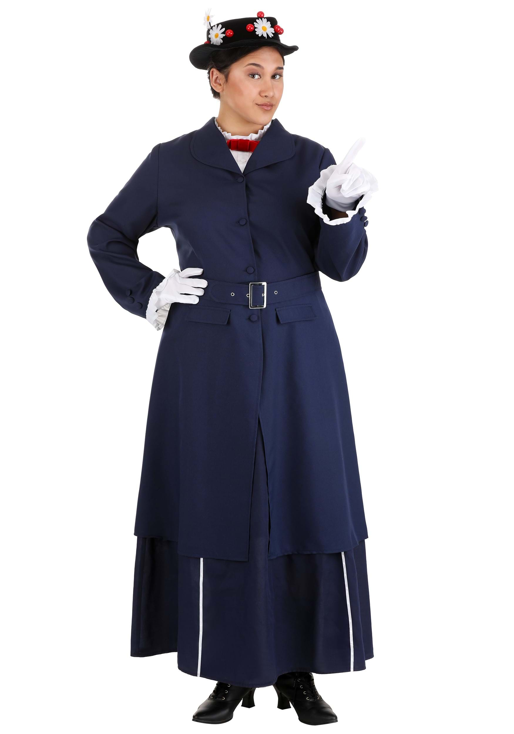 Image of Plus Size Women's Mary Poppins Costume ID FUN2812PL-4X