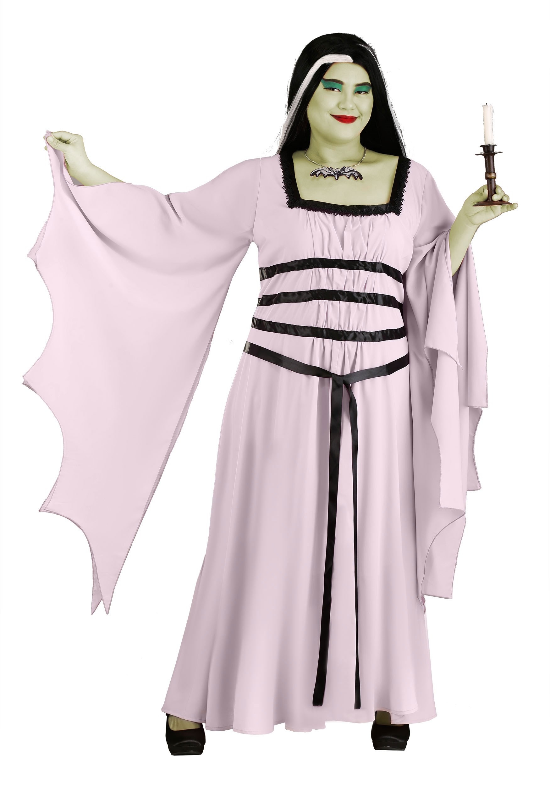 Image of Plus Size Women's Munsters Lily Costume ID FUN0810PL-1X