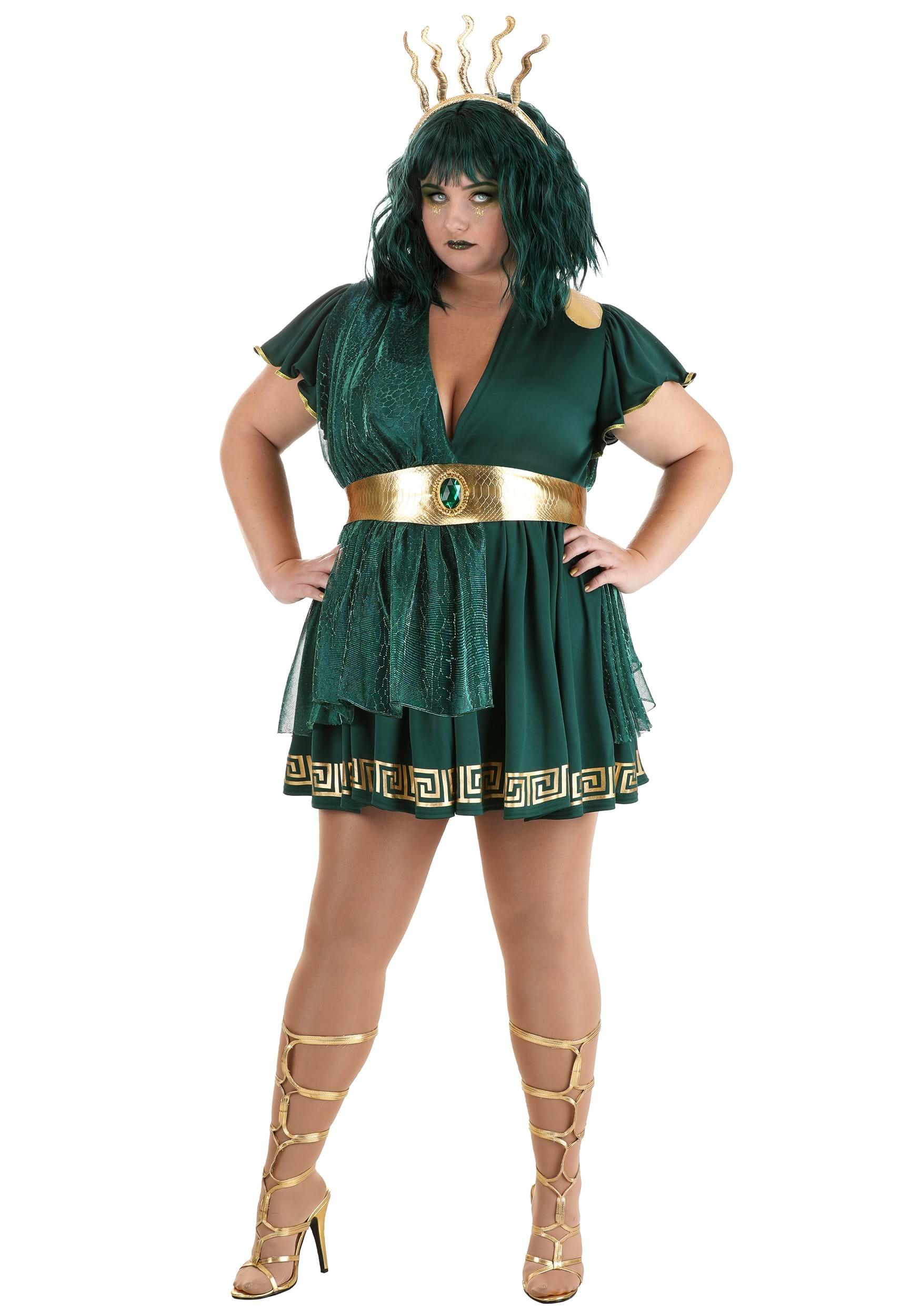 Image of Plus Size Women's Stunning Medusa Costume ID FUN4992PL-1X