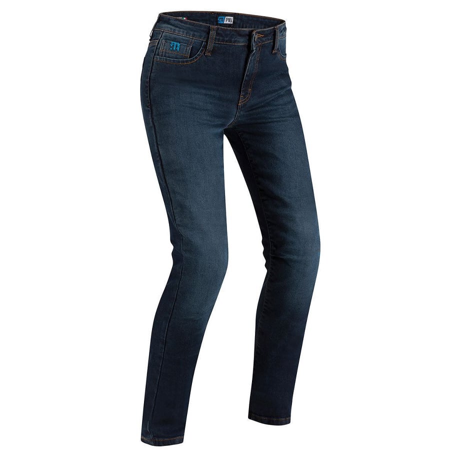 Image of Pmj Jeans Legd18 Caféracer Lady Denim Size 32 EN