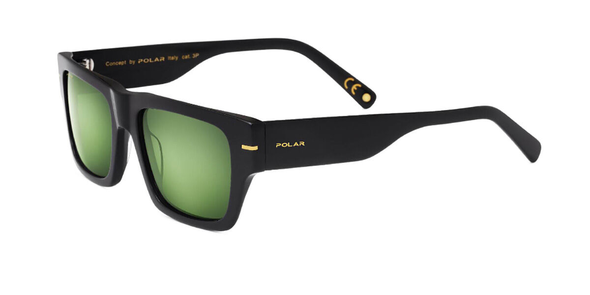 Image of Polar GOLD 126 77G Óculos de Sol Pretos Masculino PRT