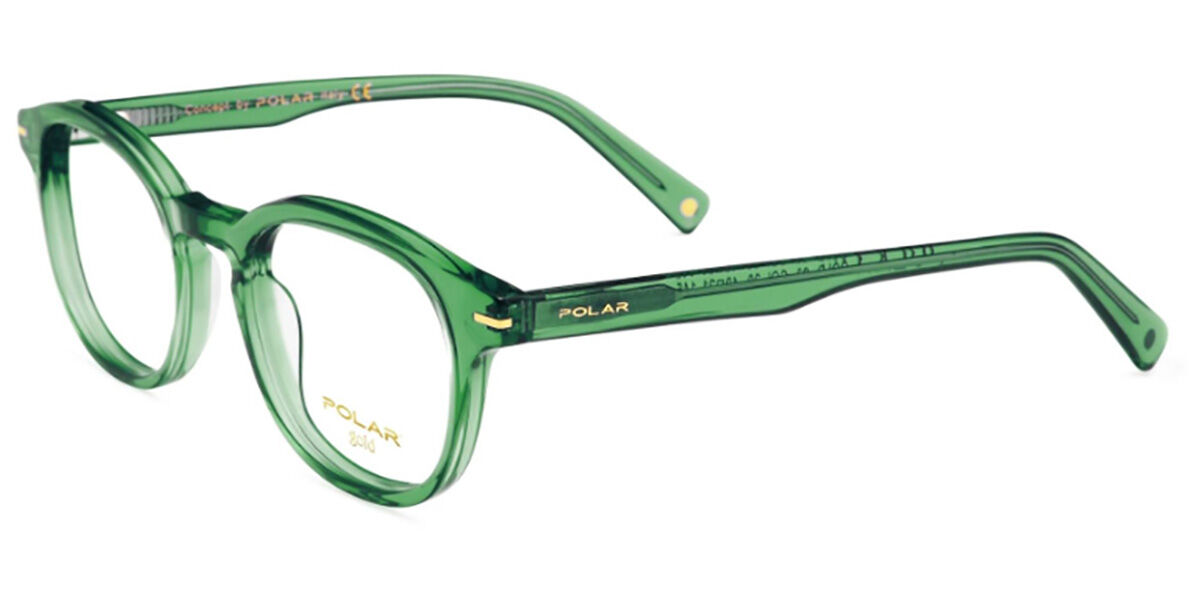 Image of Polar GOLD 23 29 Óculos de Grau Verdes Masculino BRLPT