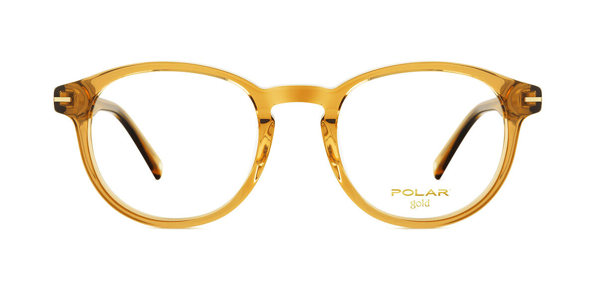 Image of Polar GOLD 39 28 Óculos de Grau Marrons Masculino PRT