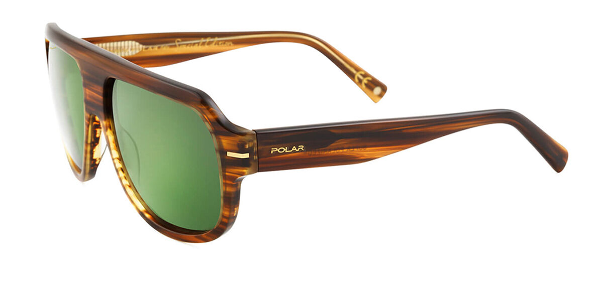 Image of Polar GOLD HARRIS Polarized 430 Óculos de Sol Marrons Masculino PRT