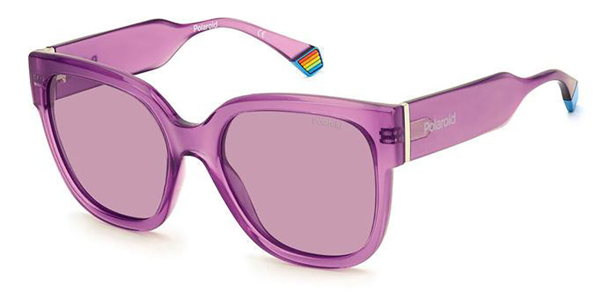 Image of Polaroid PLD 6167/S 789/0F 55 Lunettes De Soleil Femme Purple FR