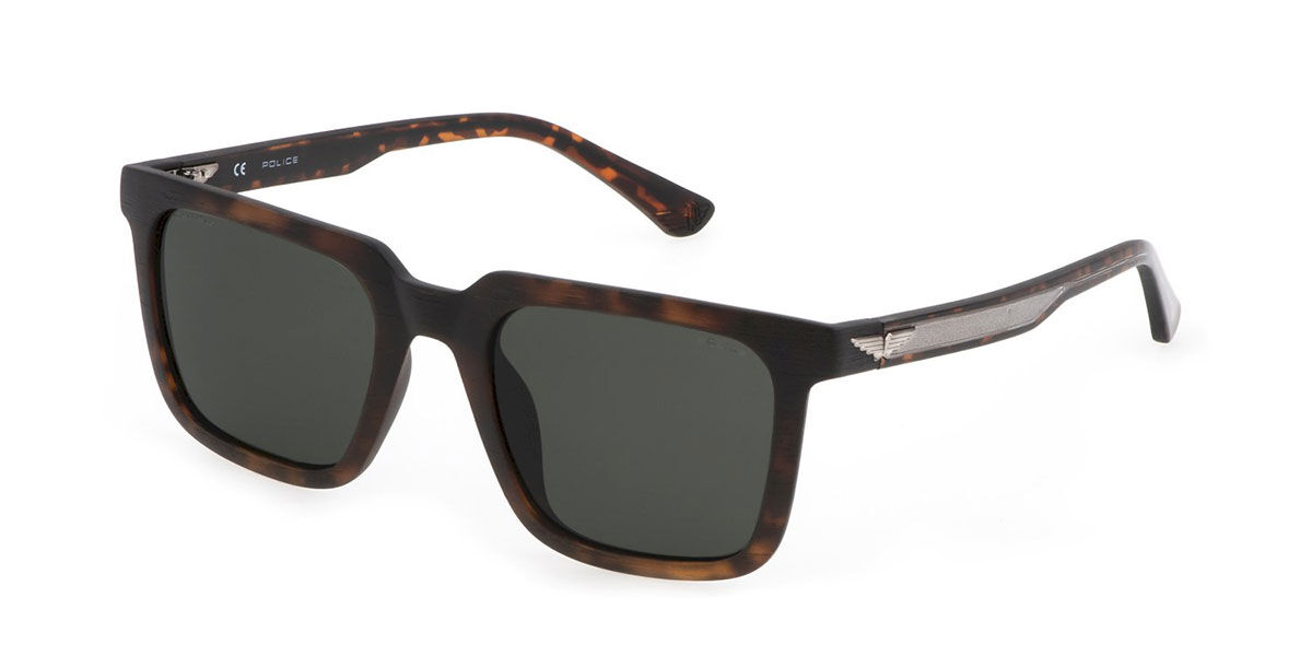 Image of Police SPLF15 Q72P Óculos de Sol Tortoiseshell Masculino BRLPT