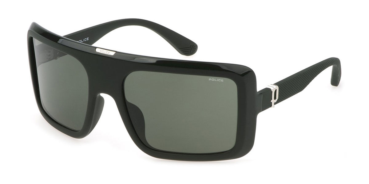 Image of Police SPLF62 095G Óculos de Sol Verdes Masculino BRLPT