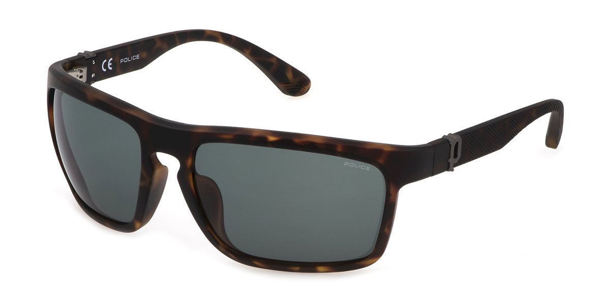 Image of Police SPLF63 0878 Óculos de Sol Tortoiseshell Masculino PRT