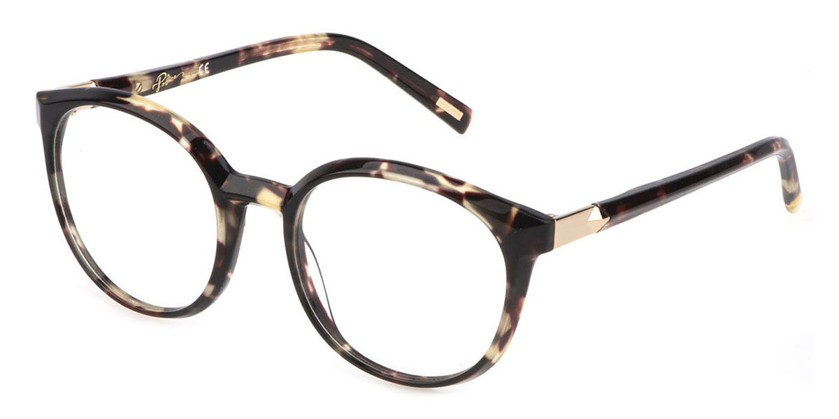 Image of Police VPLF28 05AW Óculos de Grau Tortoiseshell Masculino PRT