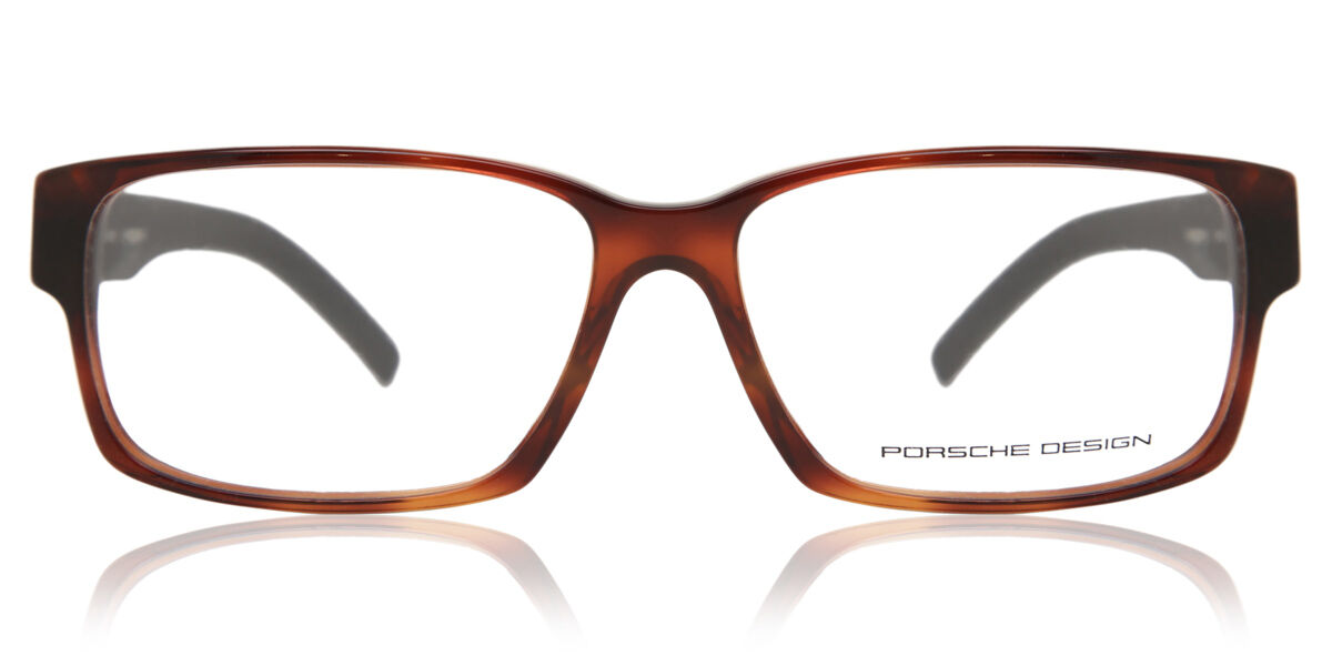 Image of Porsche Design P8241 D 58 Tortoiseshell Męskie Okulary Korekcyjne PL