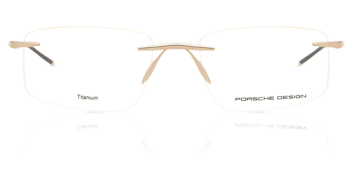 Image of Porsche Design P8362 B 51 Guldiga Glasögon (Endast Båge) Män SEK