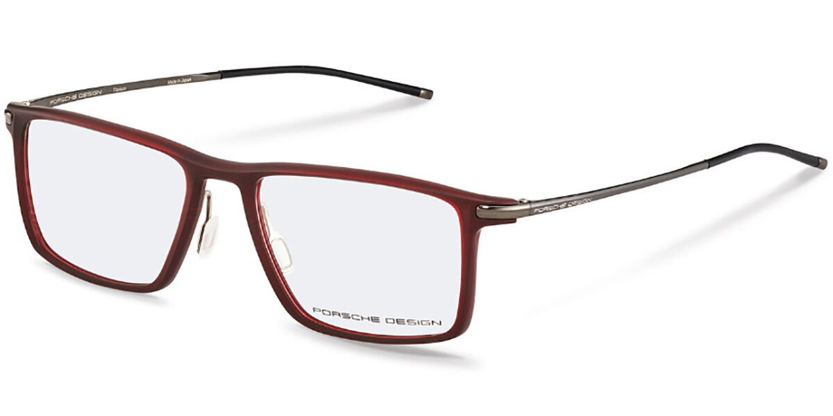 Image of Porsche Design P8363 C Óculos de Grau Vermelhos Masculino BRLPT