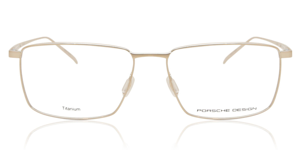 Image of Porsche Design P8373 B Óculos de Grau Dourados Masculino PRT