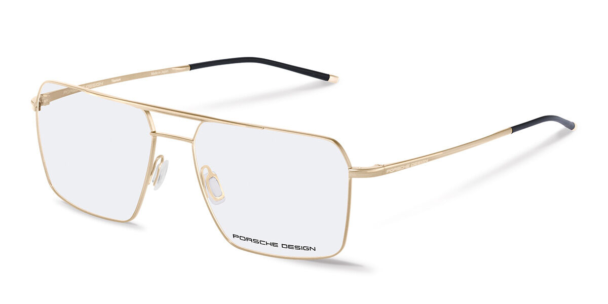 Image of Porsche Design P8386 D Óculos de Grau Dourados Masculino PRT