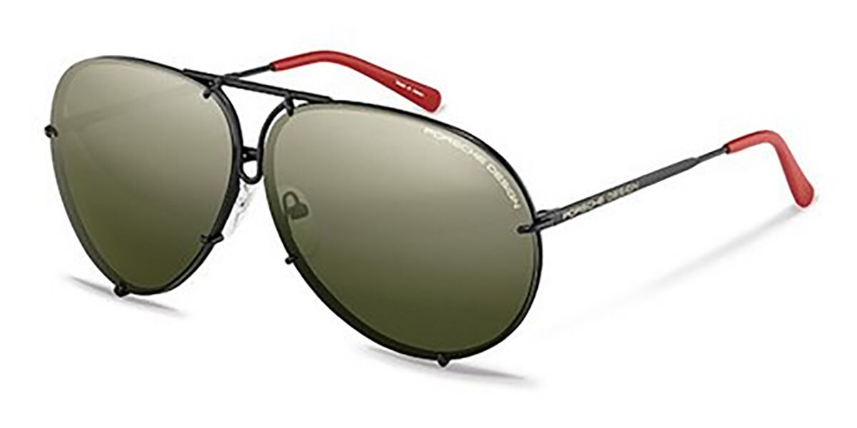 Image of Porsche Design P8478 Polarized R Óculos de Sol Pretos Masculino PRT