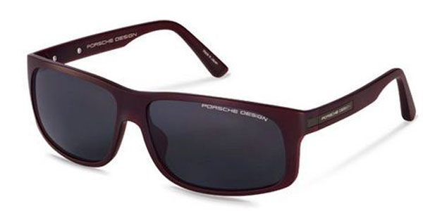 Image of Porsche Design P8572 D 64 Lunettes De Soleil Homme Bordeaux FR