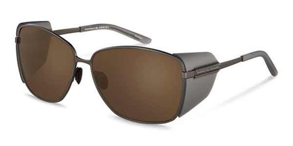 Image of Porsche Design P8599 A/V603 Óculos de Sol Marrons Masculino PRT