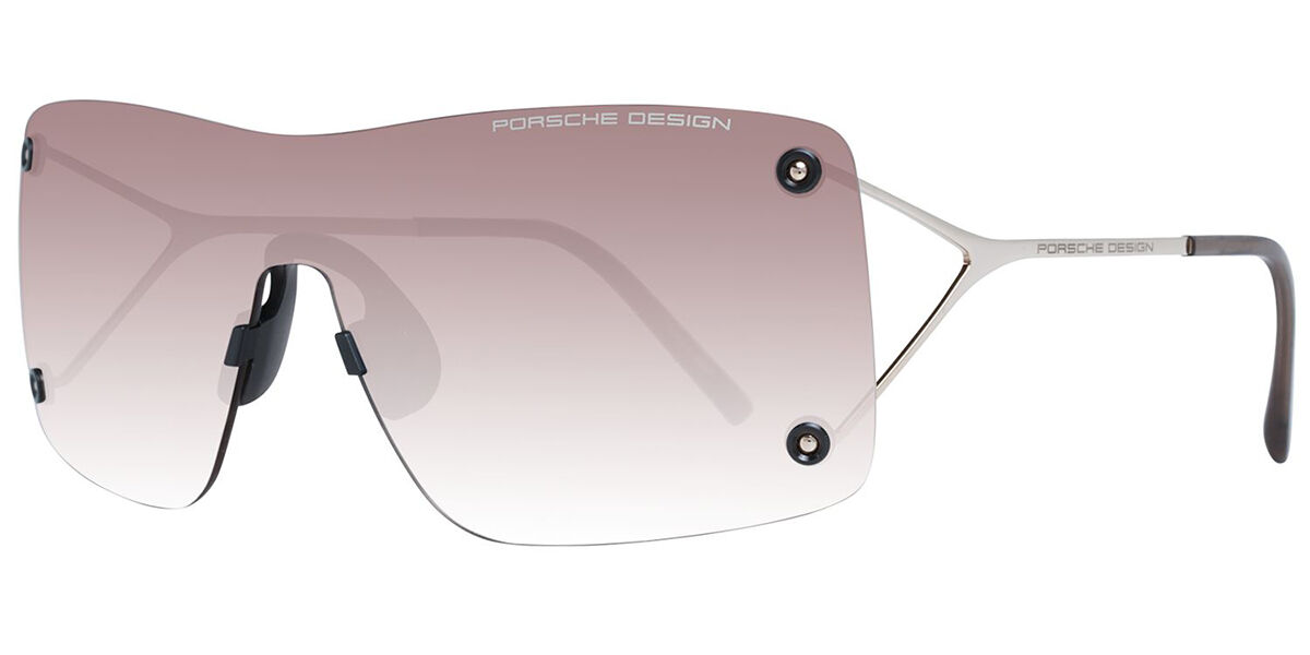 Image of Porsche Design P8620 B 140 Lunettes De Soleil Homme Dorées FR