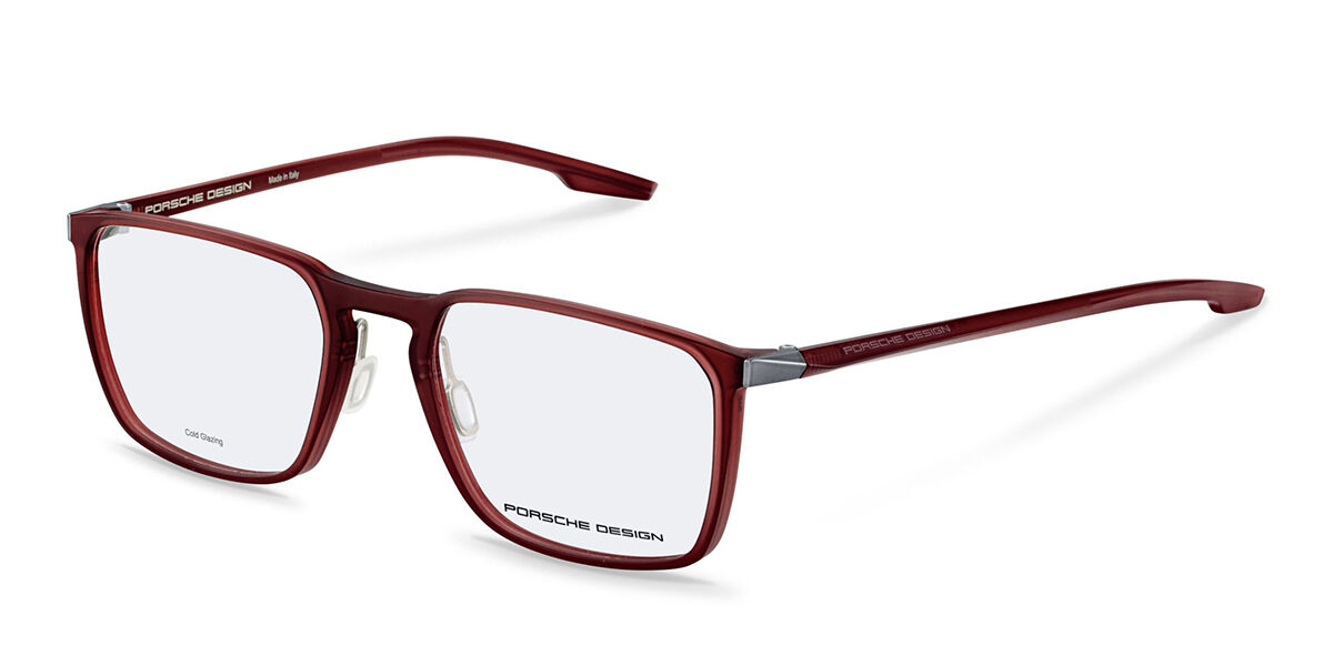 Image of Porsche Design P8732 C Óculos de Grau Vermelhos Masculino BRLPT