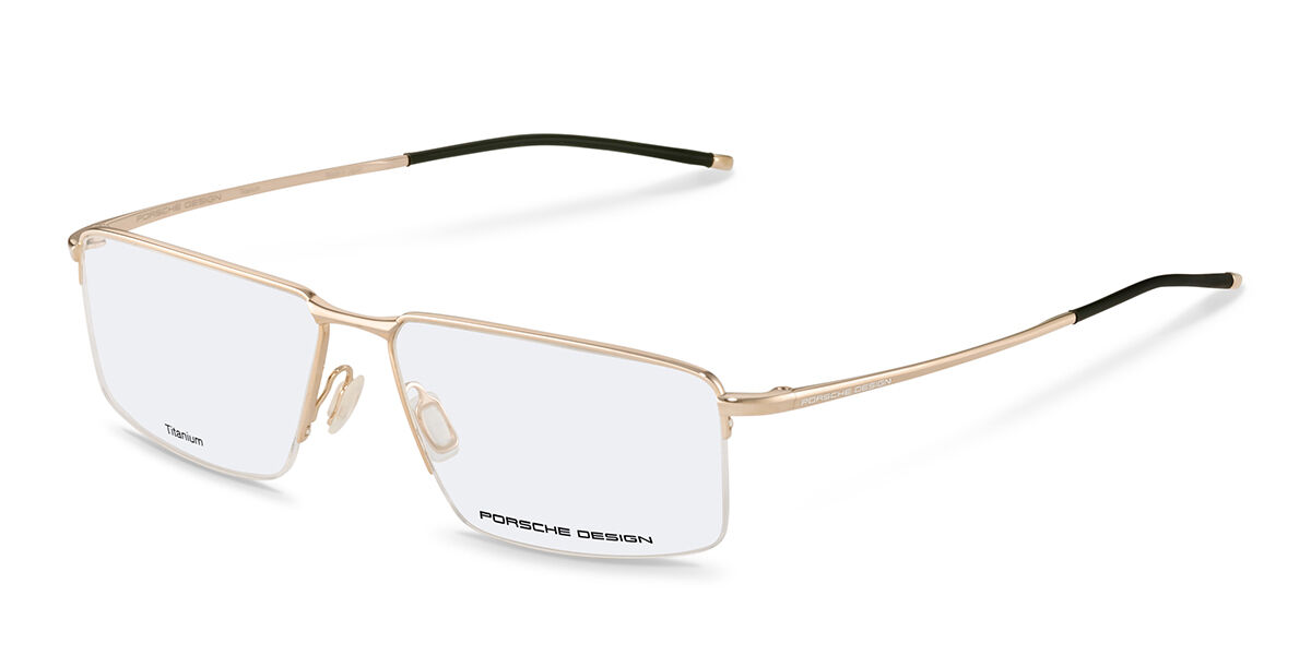 Image of Porsche Design P8736 B Óculos de Grau Dourados Masculino BRLPT