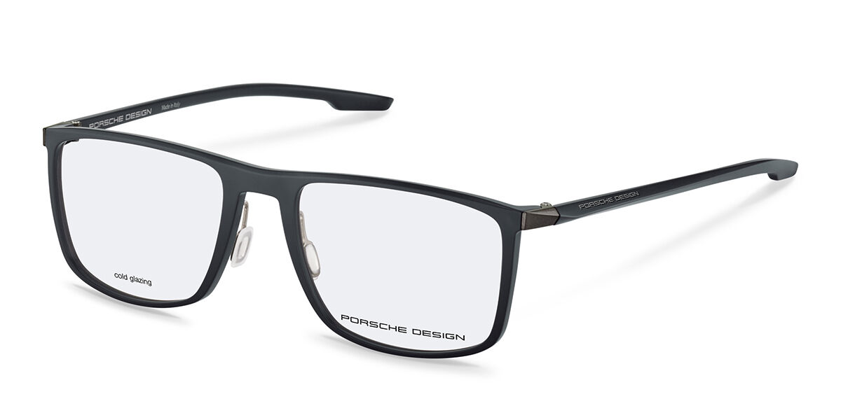 Image of Porsche Design P8738 D 56 Gråa Glasögon (Endast Båge) Män SEK