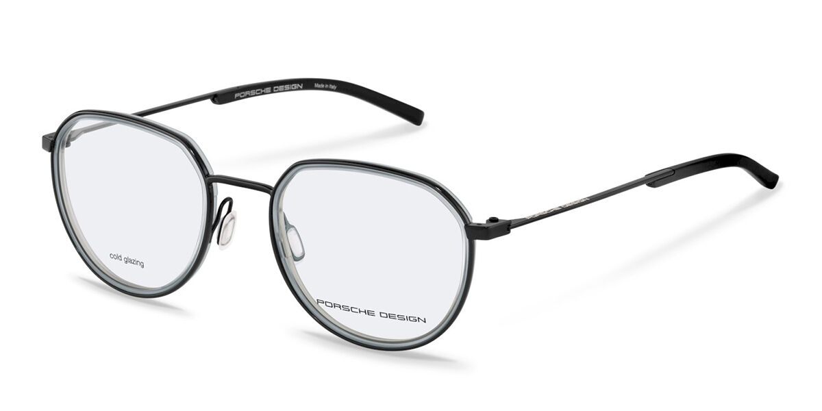 Image of Porsche Design P8740 A000 Óculos de Grau Pretos Masculino PRT