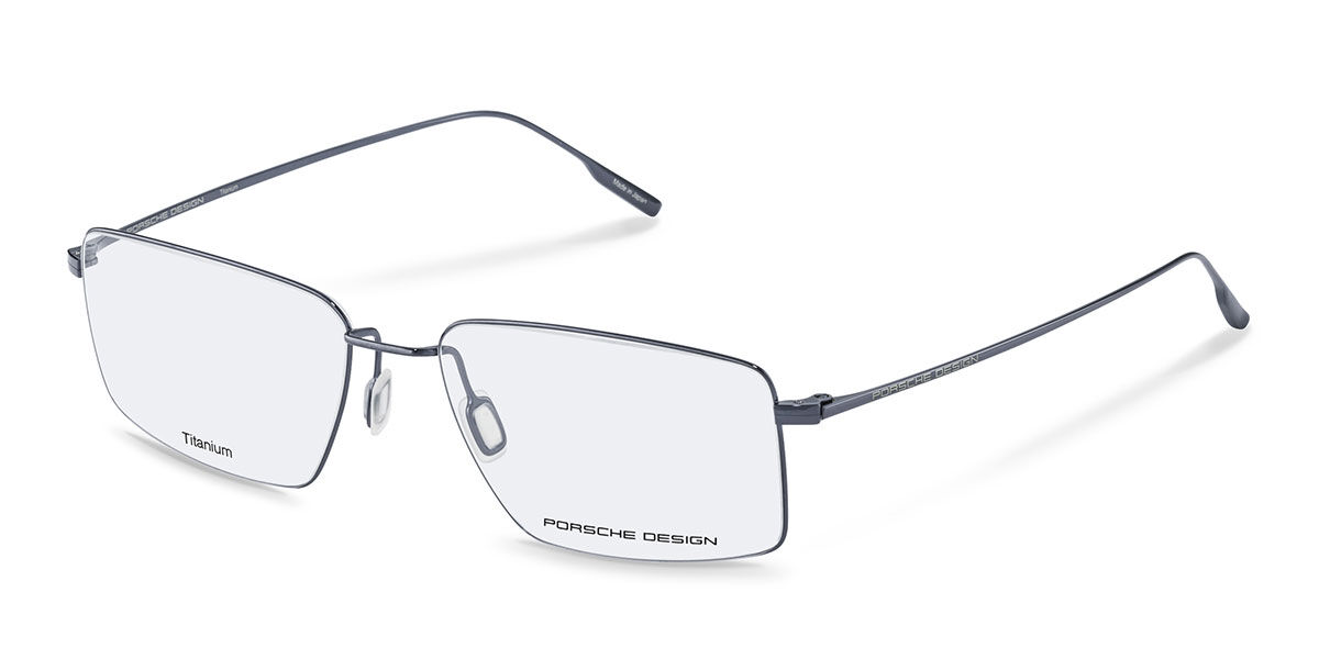 Image of Porsche Design P8750 D 57 Niebieskie Męskie Okulary Korekcyjne PL