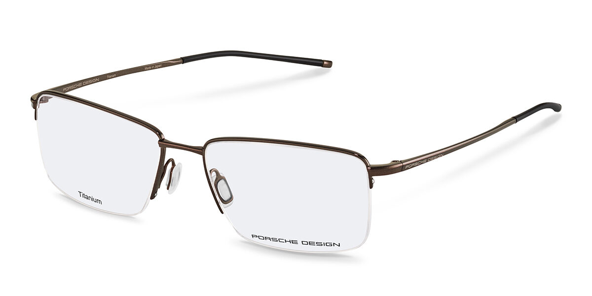 Image of Porsche Design P8751 D Óculos de Grau Marrons Masculino BRLPT