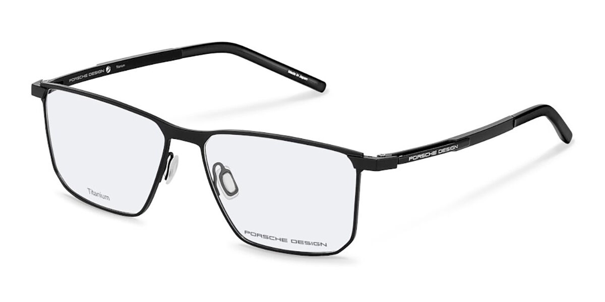 Image of Porsche Design P8773 A000 Óculos de Grau Pretos Masculino PRT