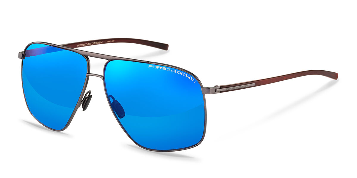 Image of Porsche Design P8933 Polarized C Óculos de Sol Cinzas Masculino PRT