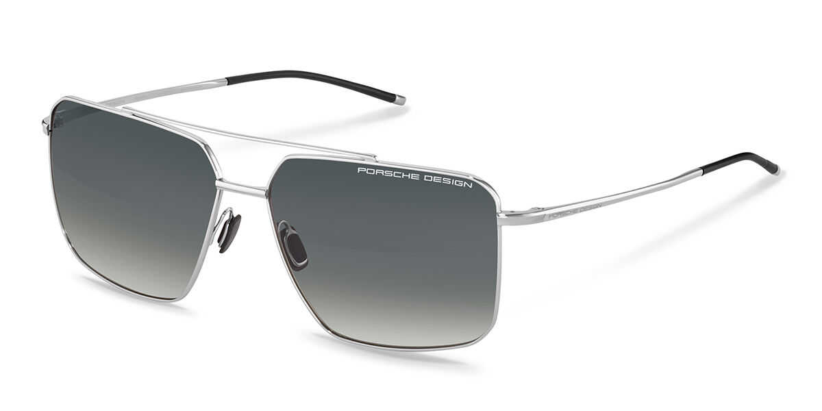 Image of Porsche Design P8936 D Óculos de Sol Masculino Prata BRLPT