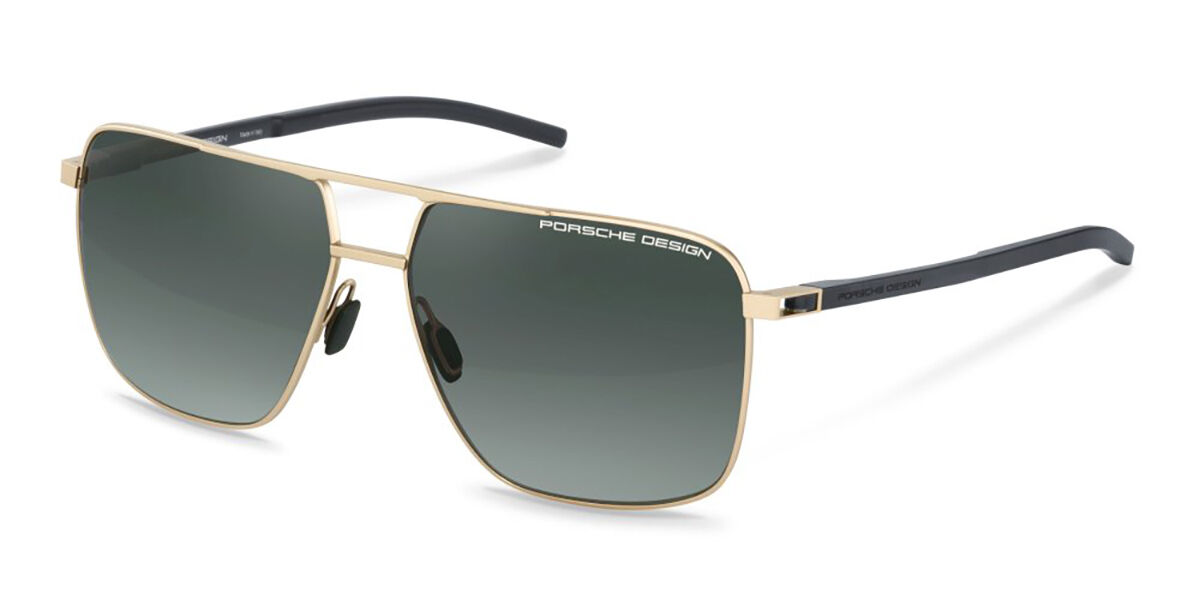 Image of Porsche Design P8963 D226 61 Lunettes De Soleil Homme Dorées FR