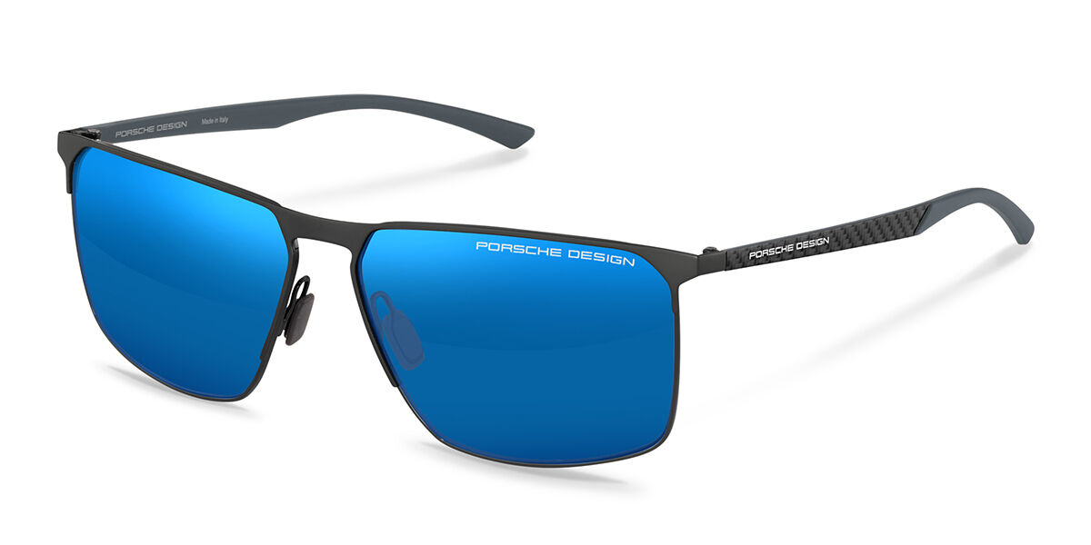 Image of Porsche Design P8964 D 61 Lunettes De Soleil Homme Grises FR