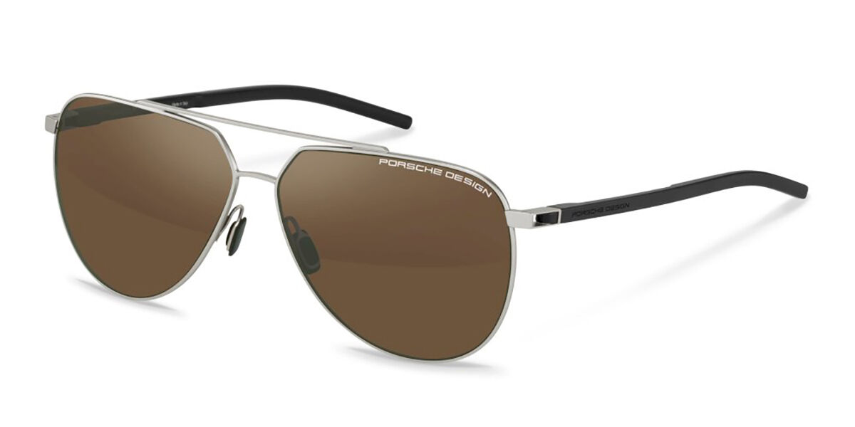 Image of Porsche Design P8968 Polarized B442 Óculos de Sol Cinzas Masculino PRT