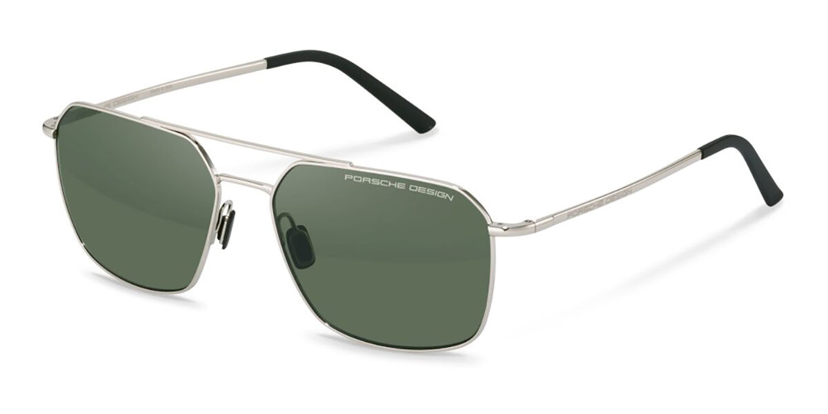 Image of Porsche Design P8970 C611 59 Lunettes De Soleil Homme Argentées FR