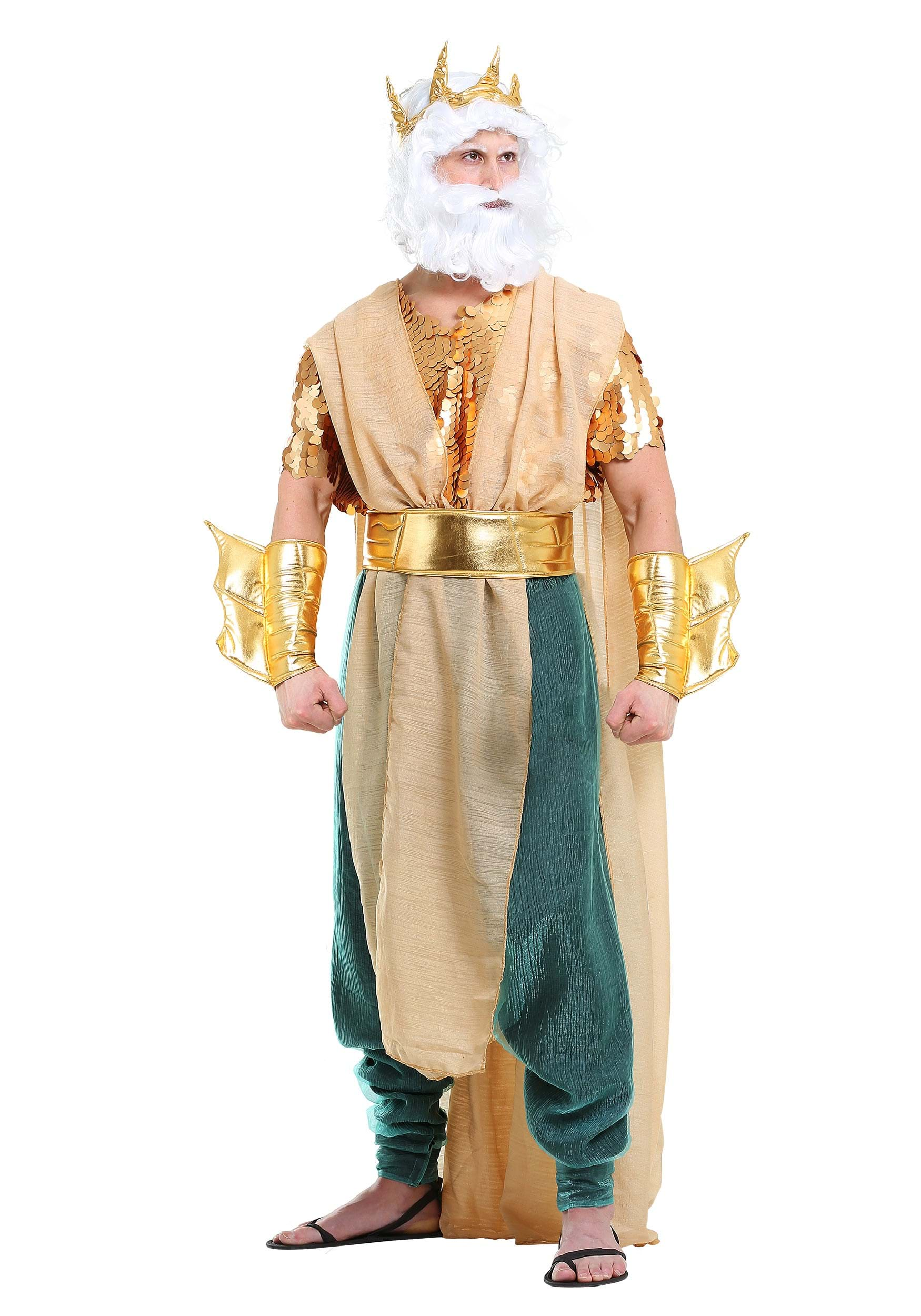 Image of Poseidon Costume for Men | Exclusive | Made By Us ID FUN3699AD-L