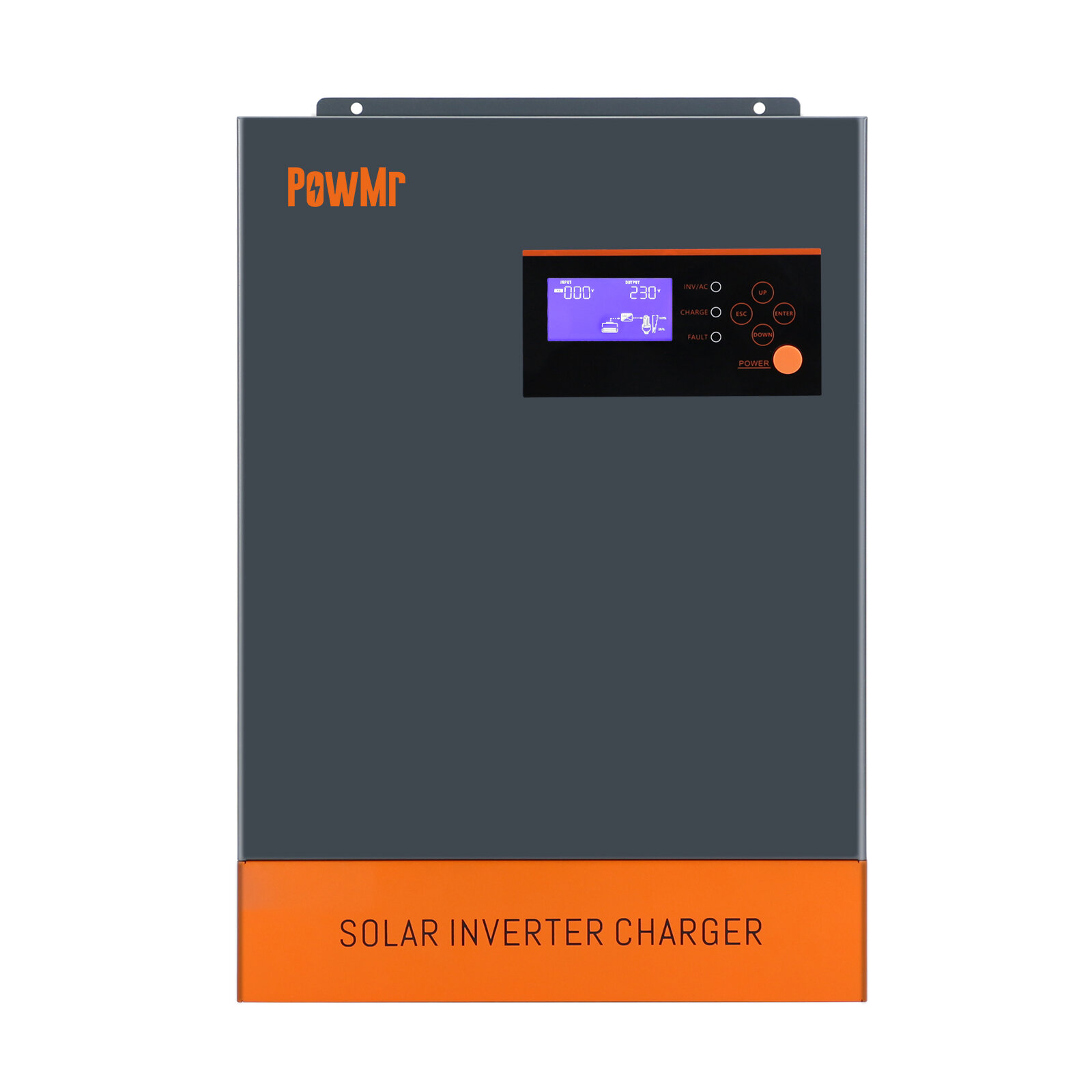 Image of PowMr 55KW 55KVA Solar Inverter MPPT 80A 500VDC PV Input 220VAC 48V With Parallel Function 5500W 3 Phase Solar Inverso