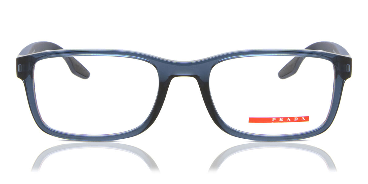 Image of Prada Linea Rossa PS09OV CZH1O1 Óculos de Grau Azuis Masculino BRLPT