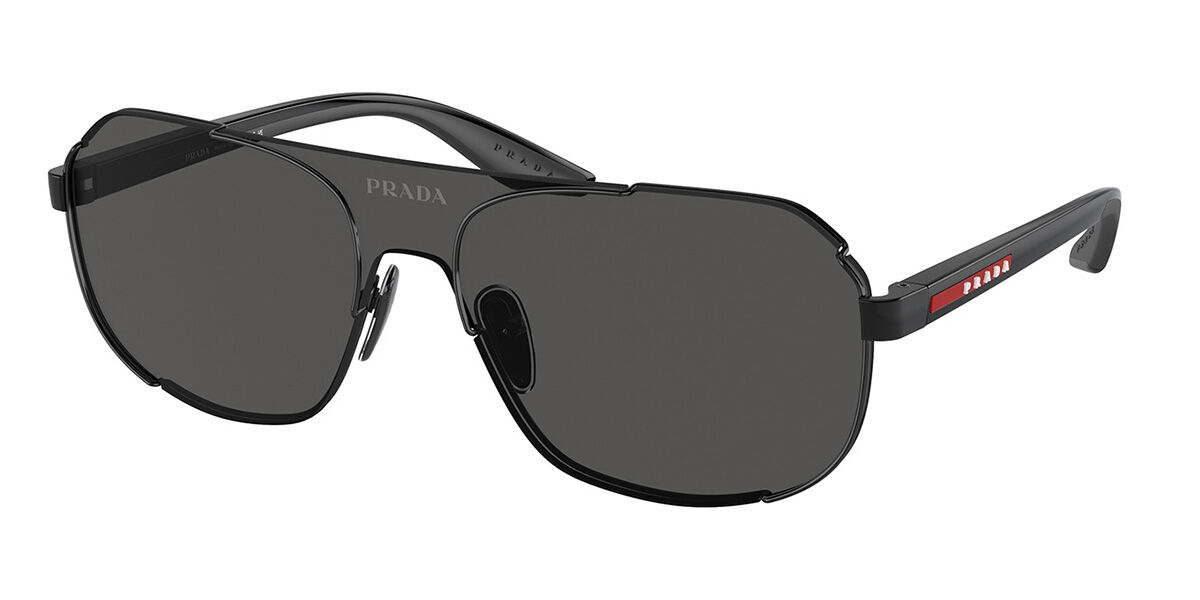 Image of Prada Linea Rossa PS53YS 1AB06F Óculos de Sol Pretos Masculino BRLPT