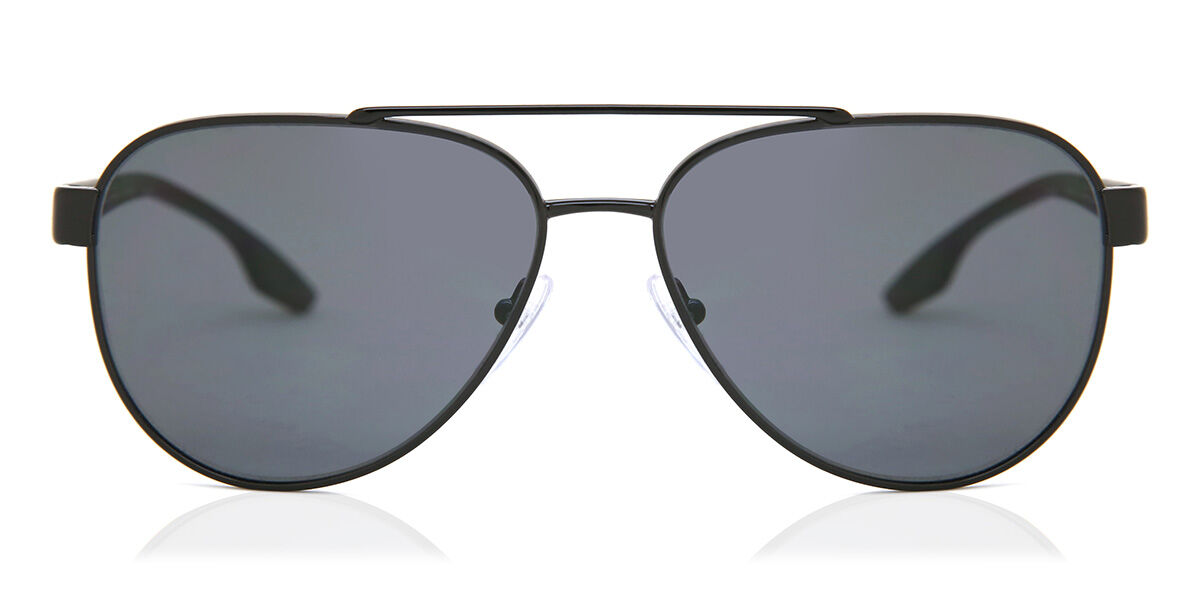 Image of Prada Linea Rossa PS54TS Polarized 1AB5Z1 58 Svarta Solglasögon Män SEK