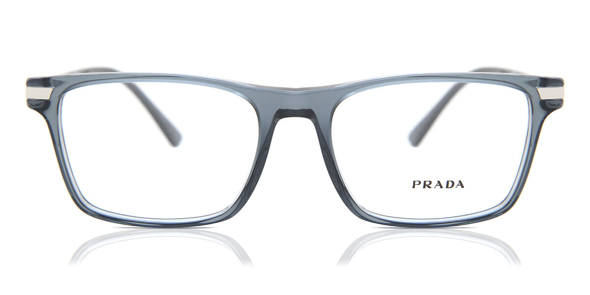 Image of Prada PR 01WV 01G1O1 54 Szare Męskie Okulary Korekcyjne PL