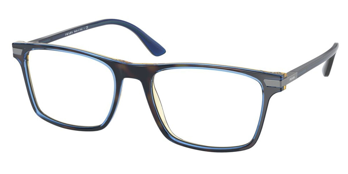 Image of Prada PR 01WV ZXH1O1 Óculos de Grau Tortoiseshell Masculino BRLPT