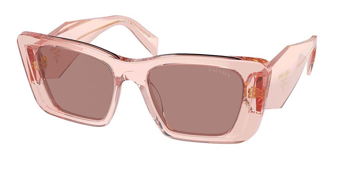 Image of Prada PR 08YS 19Q10D 51 Lunettes De Soleil Femme Roses FR