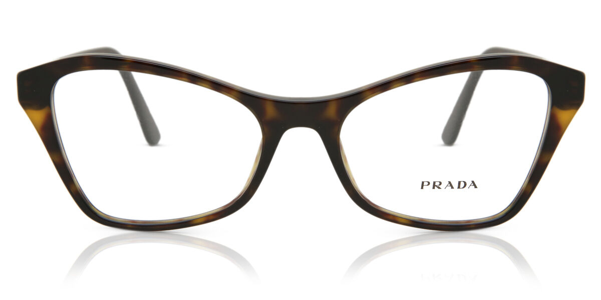 Image of Prada PR 11XV 2AU1O1 Óculos de Grau Tortoiseshell Feminino BRLPT