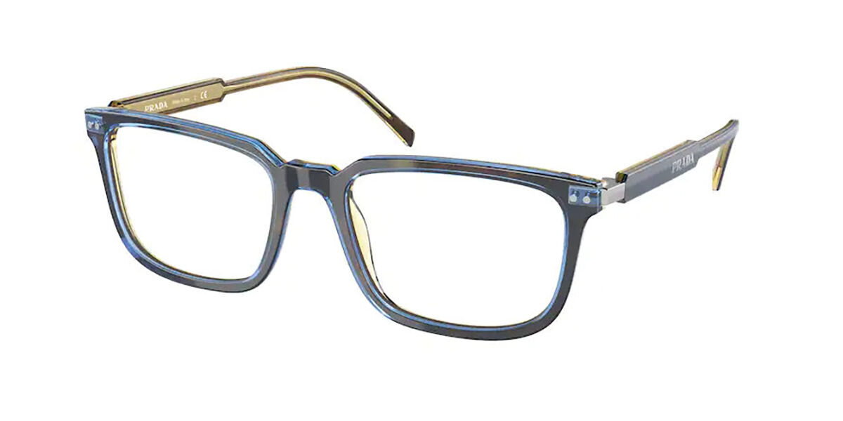 Image of Prada PR 13YV ZXH1O1 Óculos de Grau Tortoiseshell Masculino PRT