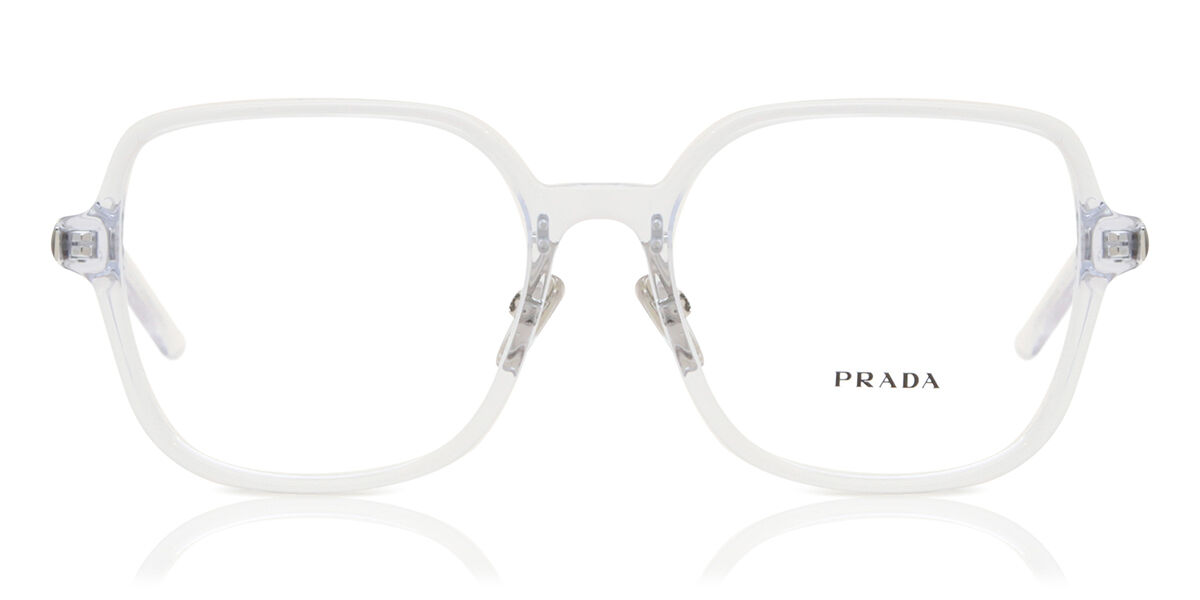Image of Prada PR 13ZVD Asian Fit 2AZ1O1 56 Genomskinliga Glasögon (Endast Båge) Kvinna SEK