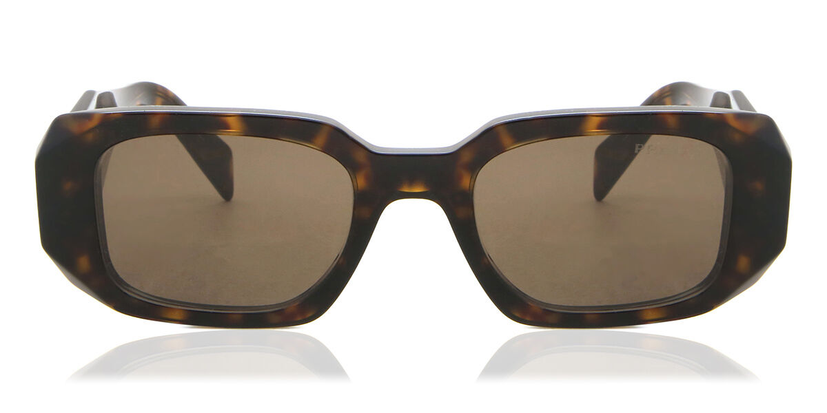 Image of Prada PR 17WS Symbole 2AU8C1 Óculos de Sol Tortoiseshell Feminino BRLPT