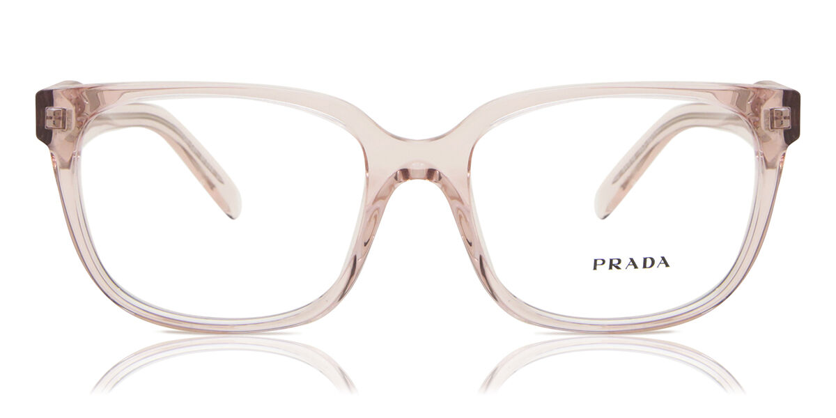 Image of Prada PR 17ZV 15J1O1 52 Różowe Damskie Okulary Korekcyjne PL